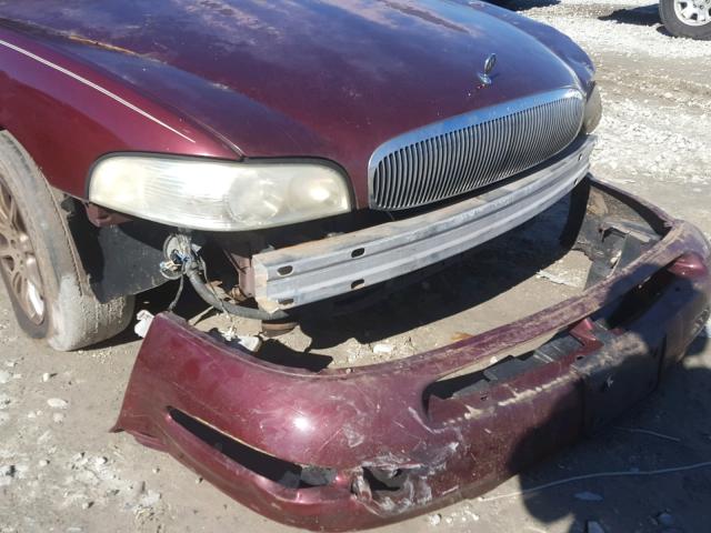 1G4CW54KX24174962 - 2002 BUICK PARK AVENU MAROON photo 9