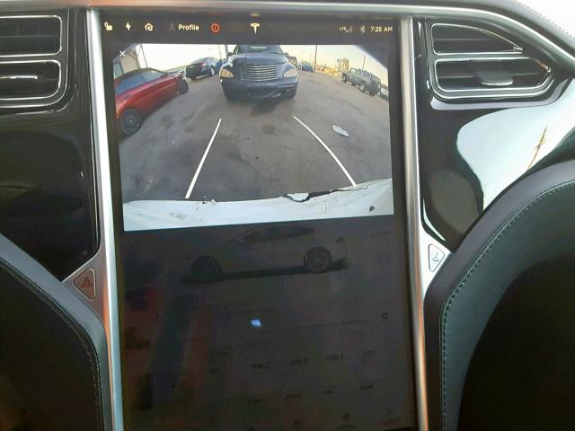 5YJSA1AC4DFP10532 - 2013 TESLA MODEL S WHITE photo 9