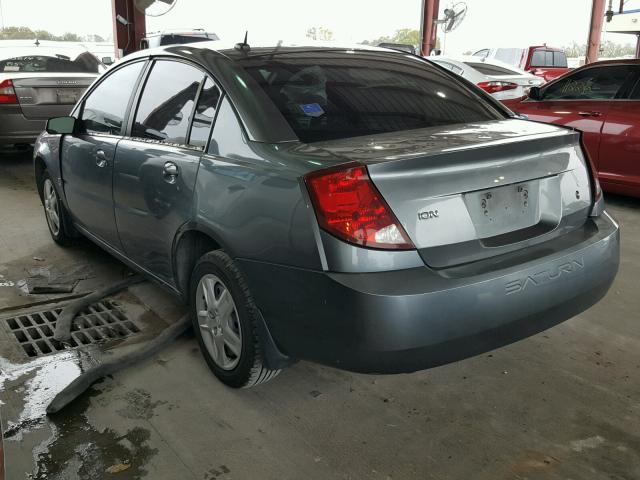 1G8AJ55F67Z176692 - 2007 SATURN ION LEVEL GRAY photo 3