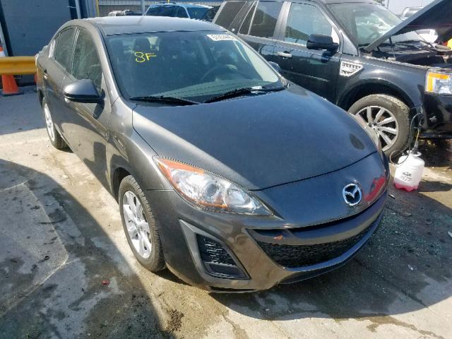 JM1BL1VF6B1362138 - 2011 MAZDA 3 I GRAY photo 1