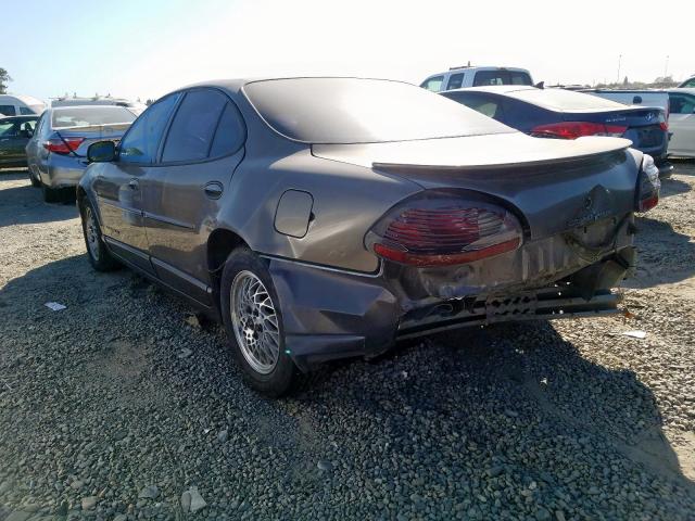 1G2WP52K7YF228401 - 2000 PONTIAC GRAND PRIX BROWN photo 3
