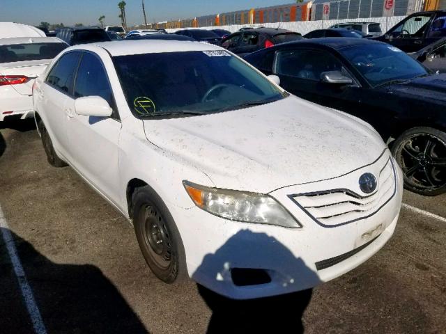 4T4BF3EK5BR211467 - 2011 TOYOTA CAMRY BASE WHITE photo 1