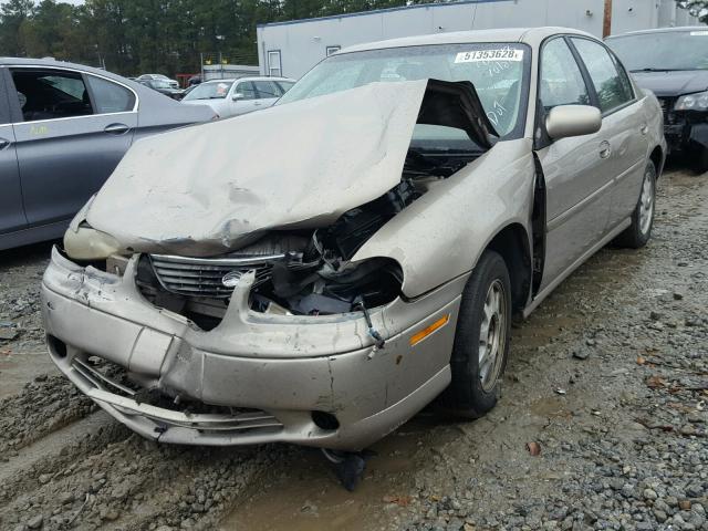 1G1NE52M6X6174112 - 1999 CHEVROLET MALIBU LS BEIGE photo 2