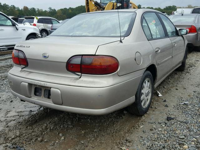 1G1NE52M6X6174112 - 1999 CHEVROLET MALIBU LS BEIGE photo 4
