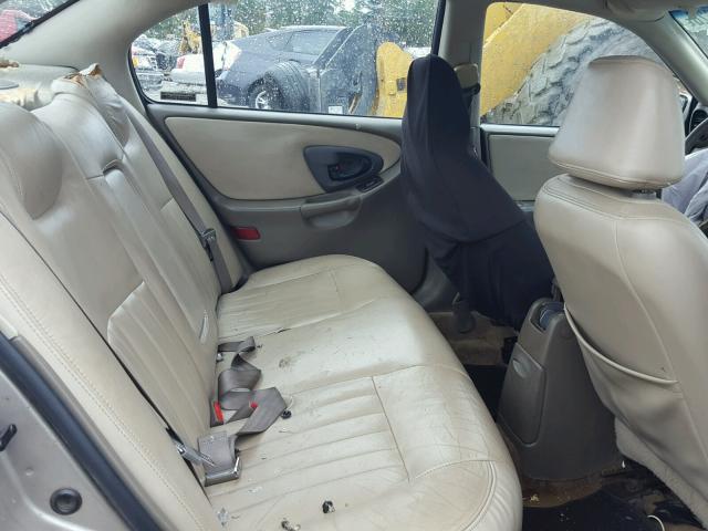 1G1NE52M6X6174112 - 1999 CHEVROLET MALIBU LS BEIGE photo 6