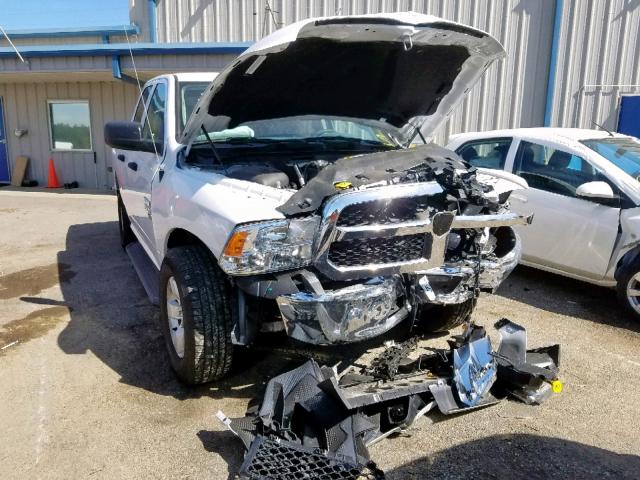 1C6RR6FG7KS530002 - 2019 RAM 1500 CLASS WHITE photo 1