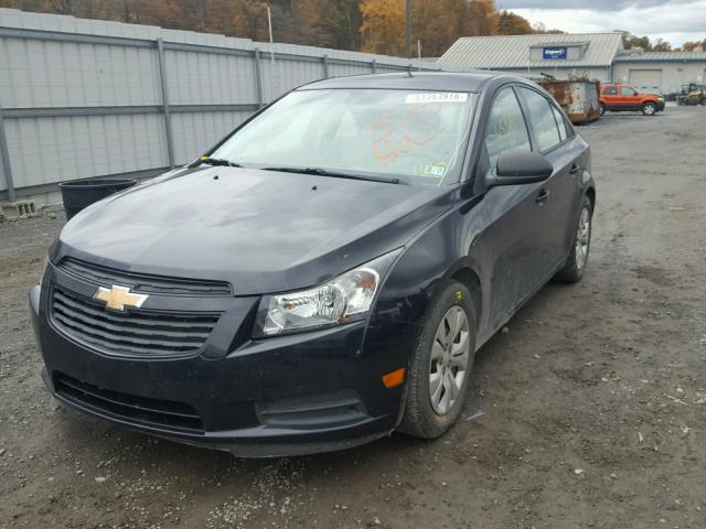 1G1PA5SG0E7462536 - 2014 CHEVROLET CRUZE LS BLACK photo 2