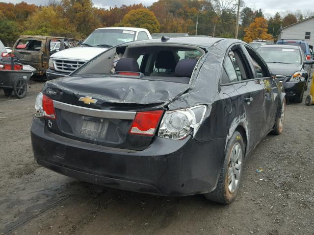 1G1PA5SG0E7462536 - 2014 CHEVROLET CRUZE LS BLACK photo 4