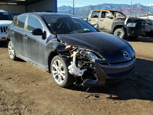 JM1BL1K69B1392206 - 2011 MAZDA 3 S BLACK photo 1