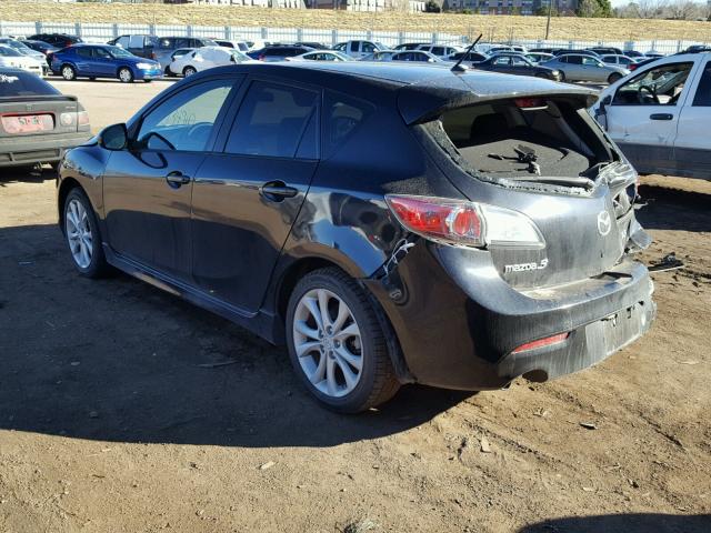 JM1BL1K69B1392206 - 2011 MAZDA 3 S BLACK photo 3