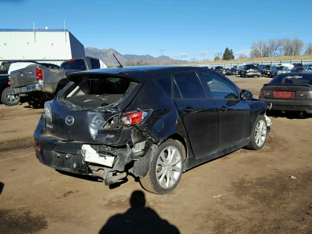 JM1BL1K69B1392206 - 2011 MAZDA 3 S BLACK photo 4