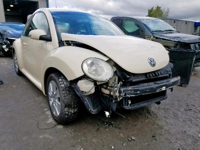 3VWPW31C28M505972 - 2008 VOLKSWAGEN NEW BEETLE კრემისფერი ფოტო 1