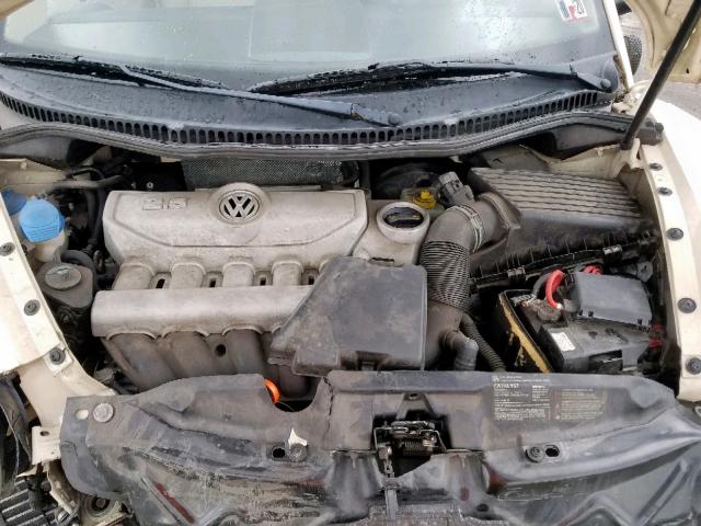 3VWPW31C28M505972 - 2008 VOLKSWAGEN NEW BEETLE კრემისფერი ფოტო 7