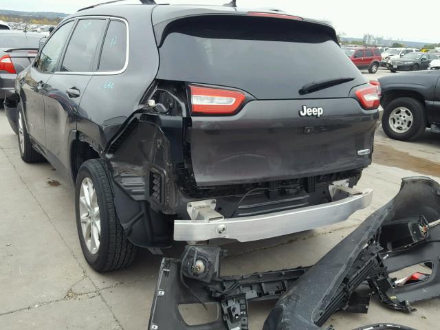 1C4PJLCB8FW632518 - 2015 JEEP CHEROKEE L CHARCOAL photo 3