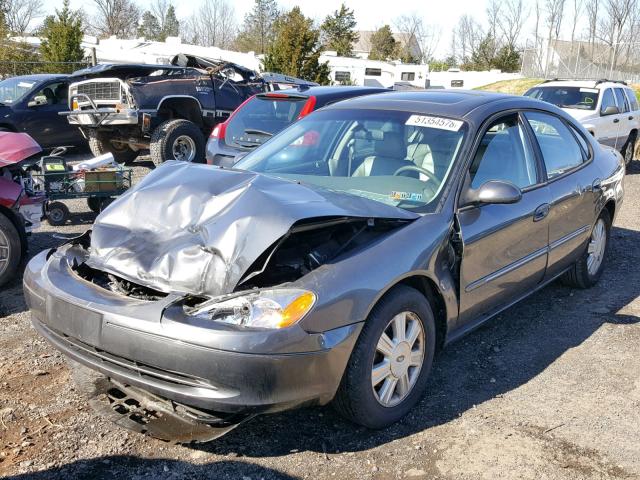 1FAFP56S73A120300 - 2003 FORD TAURUS SEL CHARCOAL photo 2