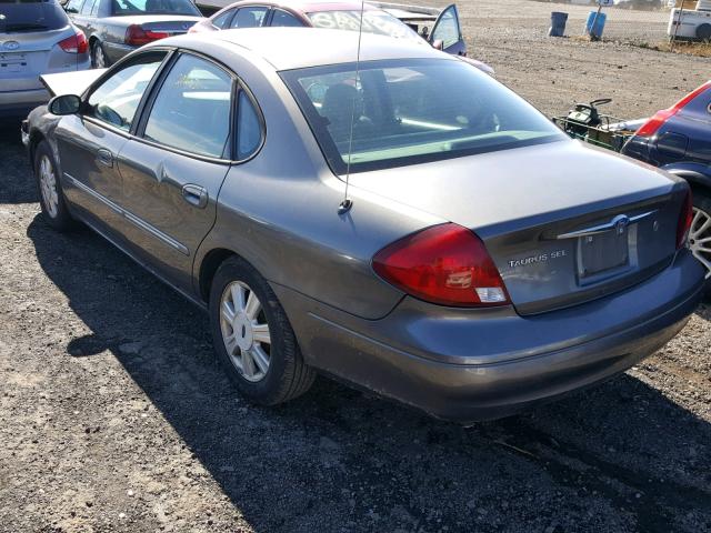 1FAFP56S73A120300 - 2003 FORD TAURUS SEL CHARCOAL photo 3