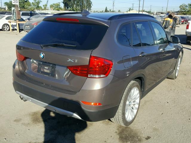 WBAVL1C5XEVY16893 - 2014 BMW X1 XDRIVE2 BROWN photo 4
