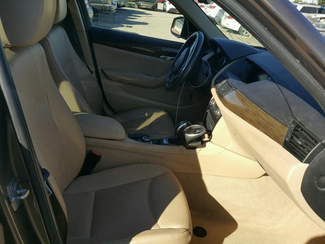 WBAVL1C5XEVY16893 - 2014 BMW X1 XDRIVE2 BROWN photo 5