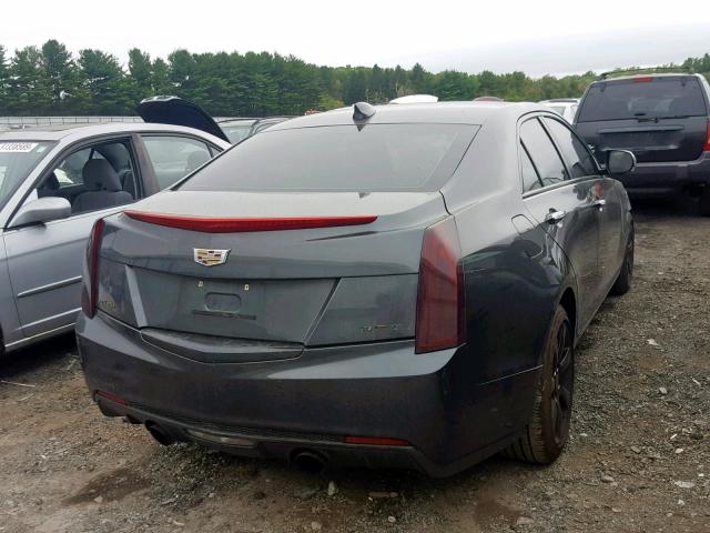 1G6AH5SX1F0121734 - 2015 CADILLAC ATS LUXURY BLACK photo 4