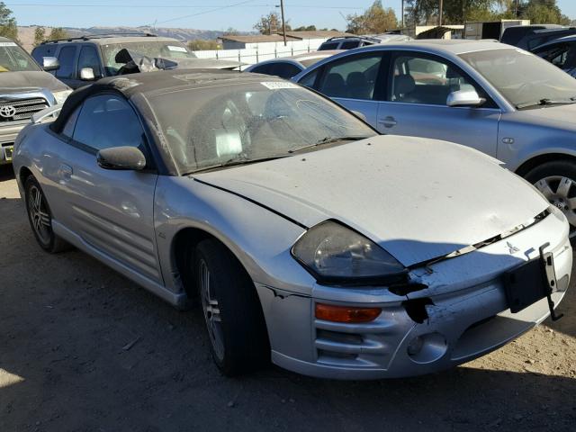 4A3AE75H53E070143 - 2003 MITSUBISHI ECLIPSE SP SILVER photo 1