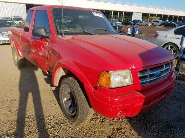 1FTZR45E72TA31126 - 2002 FORD RANGER SUP RED photo 1