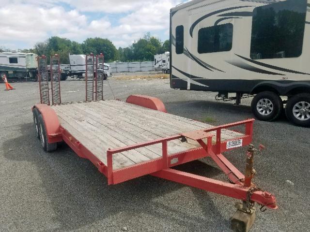 4ASFS1825W5001272 - 1998 MISC FLATBED RED photo 1