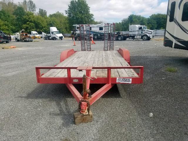 4ASFS1825W5001272 - 1998 MISC FLATBED RED photo 2
