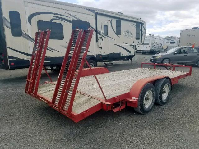 4ASFS1825W5001272 - 1998 MISC FLATBED RED photo 6