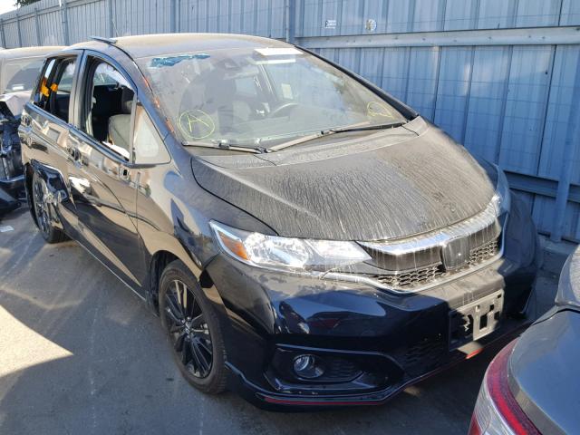 3HGGK5H74JM713779 - 2018 HONDA FIT EX BLACK photo 1