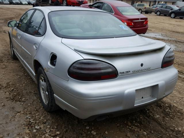 1G2WP52K41F185402 - 2001 PONTIAC GRAND PRIX SILVER photo 3