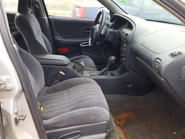 1G2WP52K41F185402 - 2001 PONTIAC GRAND PRIX SILVER photo 5