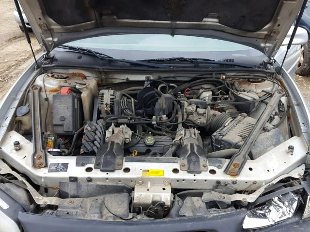 1G2WP52K41F185402 - 2001 PONTIAC GRAND PRIX SILVER photo 7