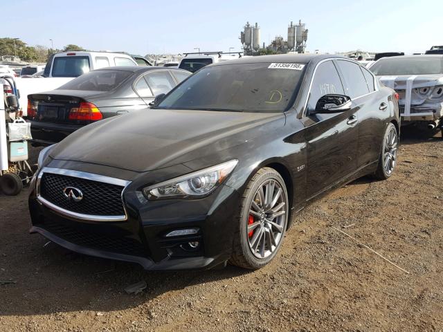 JN1FV7AP3HM851359 - 2017 INFINITI Q50 RED SP BLACK photo 2