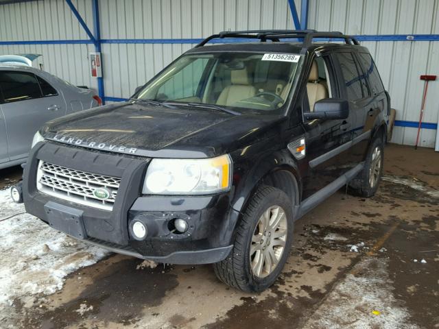 SALFP24N58H029622 - 2008 LAND ROVER LR2 SE BLACK photo 2