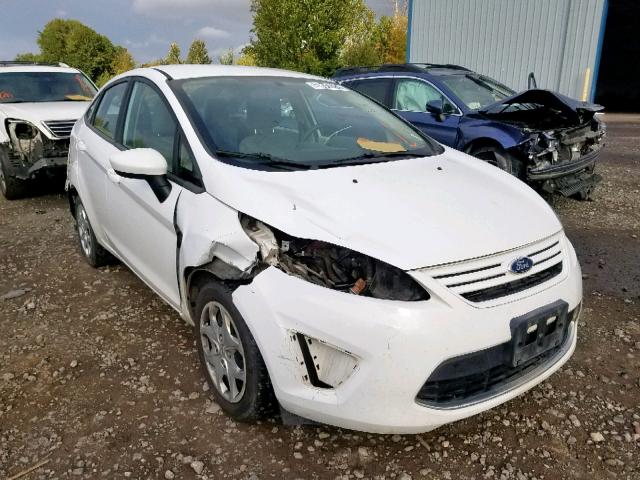 3FADP4AJ0BM130054 - 2011 FORD FIESTA S WHITE photo 1