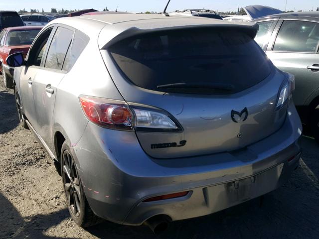 JM1BL1K63B1357645 - 2011 MAZDA 3 S SILVER photo 3