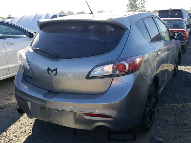 JM1BL1K63B1357645 - 2011 MAZDA 3 S SILVER photo 4