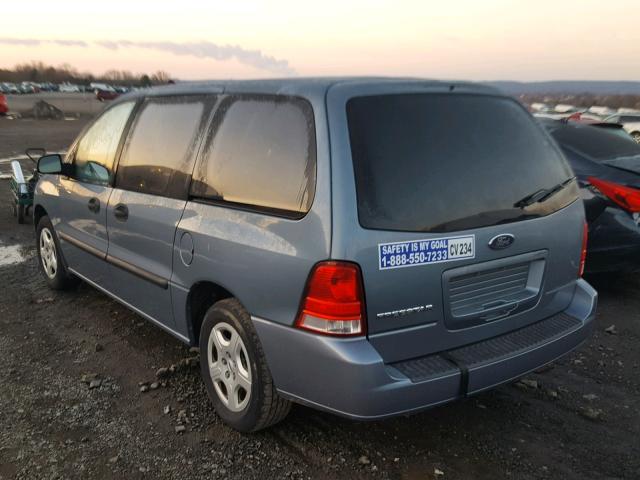 2FMZA50644BA04249 - 2004 FORD FREESTAR S BLUE photo 3