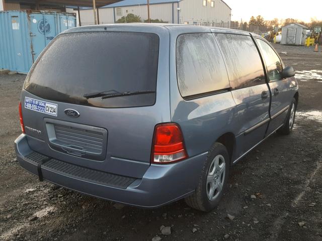 2FMZA50644BA04249 - 2004 FORD FREESTAR S BLUE photo 4