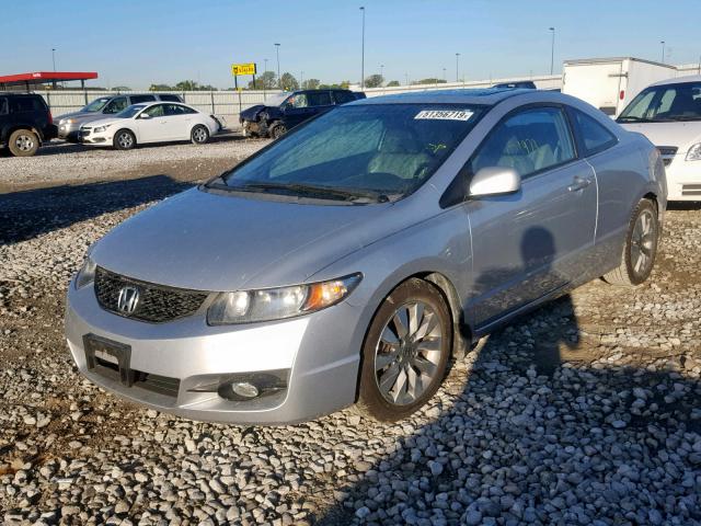 2HGFG1B90AH510693 - 2010 HONDA CIVIC EXL 银色 照片 2
