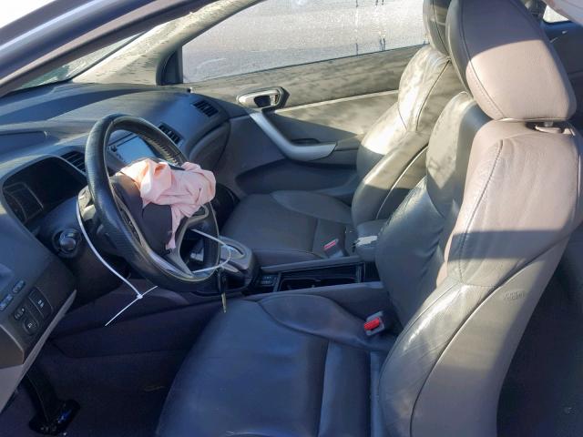 2HGFG1B90AH510693 - 2010 HONDA CIVIC EXL 银色 照片 5