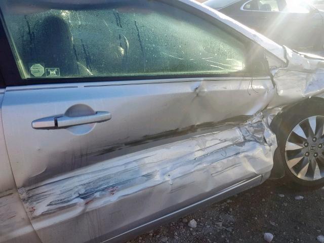 2HGFG1B90AH510693 - 2010 HONDA CIVIC EXL 银色 照片 9
