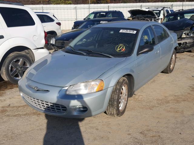 1C3EL46R92N283843 - 2002 CHRYSLER SEBRING LX SILVER photo 2