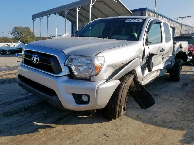 5TFTU4GN6CX025278 - 2012 TOYOTA TACOMA PRE SILVER photo 2