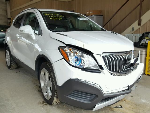 KL4CJASB2GB693127 - 2016 BUICK ENCORE WHITE photo 1