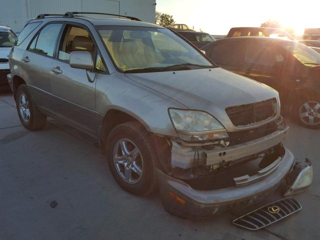 JTJHF10U510168399 - 2001 LEXUS RX 300 BEIGE photo 1