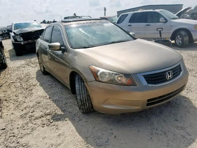 JHMCP26878C019686 - 2008 HONDA ACCORD EXL GOLD photo 1