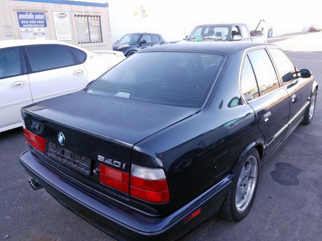 WBAHE5323SGA64350 - 1995 BMW 540 I BLACK photo 4