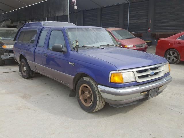 1FTCR14X0VPA17928 - 1997 FORD RANGER SUP PURPLE photo 1