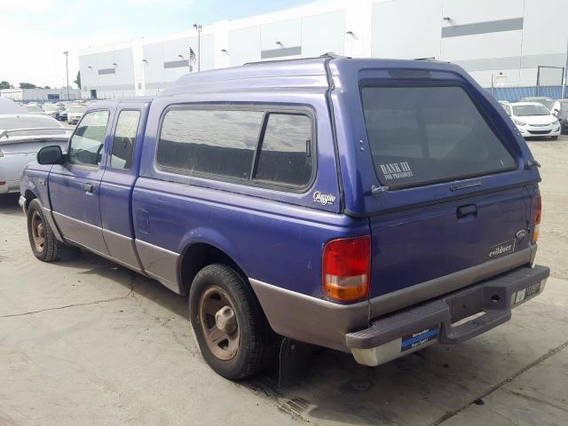 1FTCR14X0VPA17928 - 1997 FORD RANGER SUP PURPLE photo 3